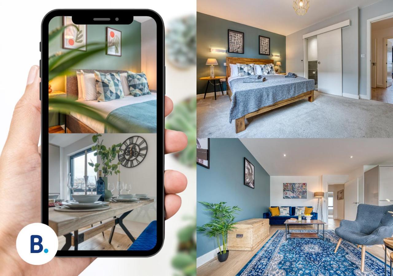 Summer Special Offer!! Cosy, Spacious, Stylish & Modern 2 Bedrooms Apartment, Prime Location! Sleeps 6, Ocean Village - By Blue Puffin Appartamento *